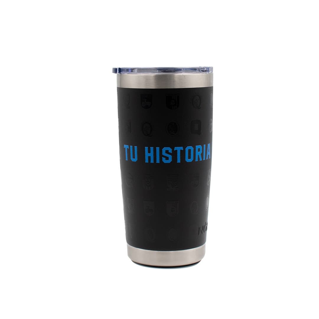 Tumbler 20 oz Negro - Gallos Blancos del Querétaro