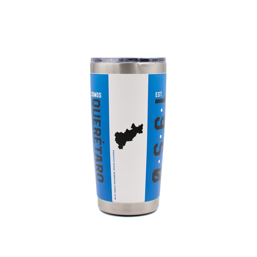 Tumbler 20 oz Blanco - Gallos Blancos del Querétaro