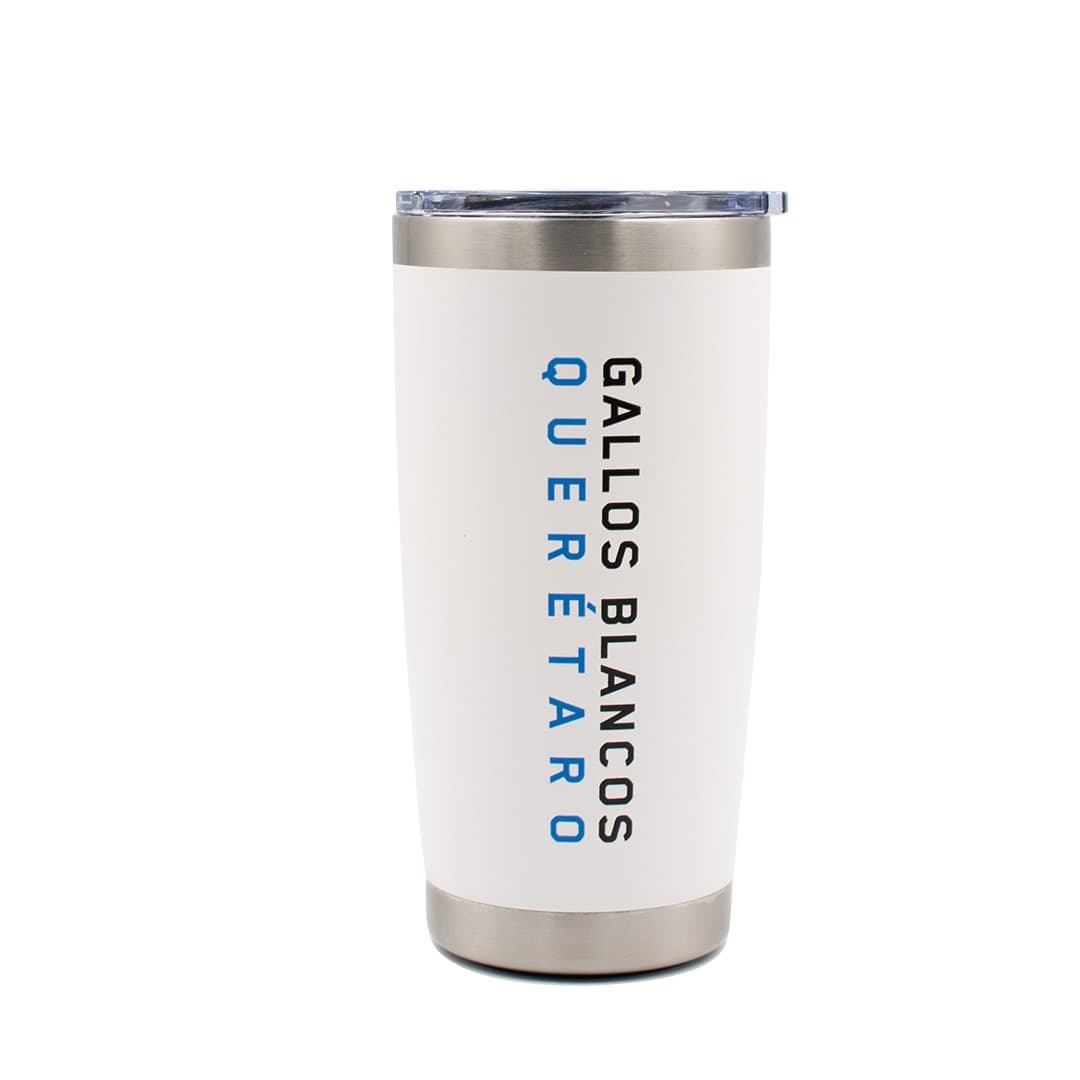 Tumbler 20 oz Azul -  Gallos Blancos del Querétaro