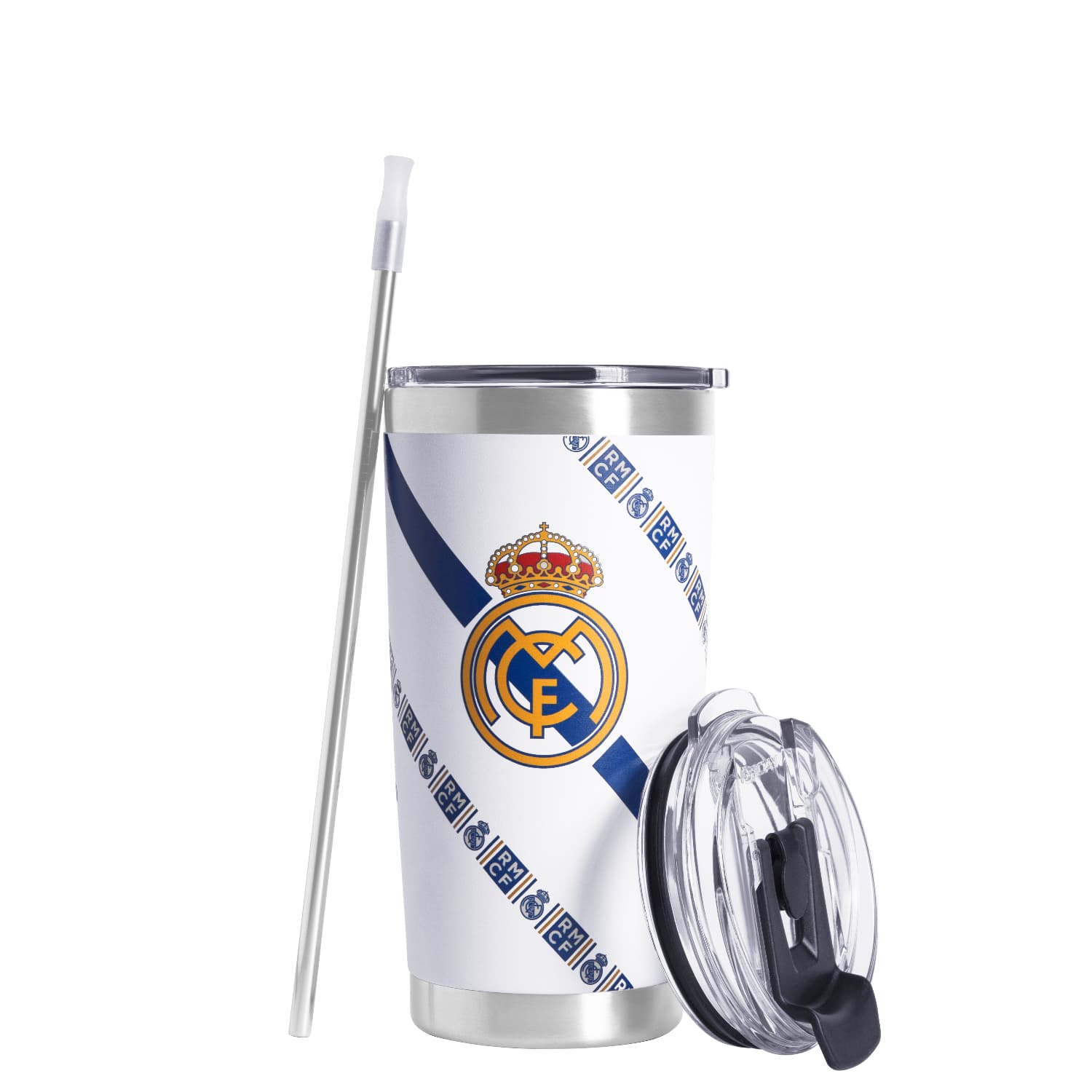 TUMBLER 20 OZ REAL MADRID BLUE