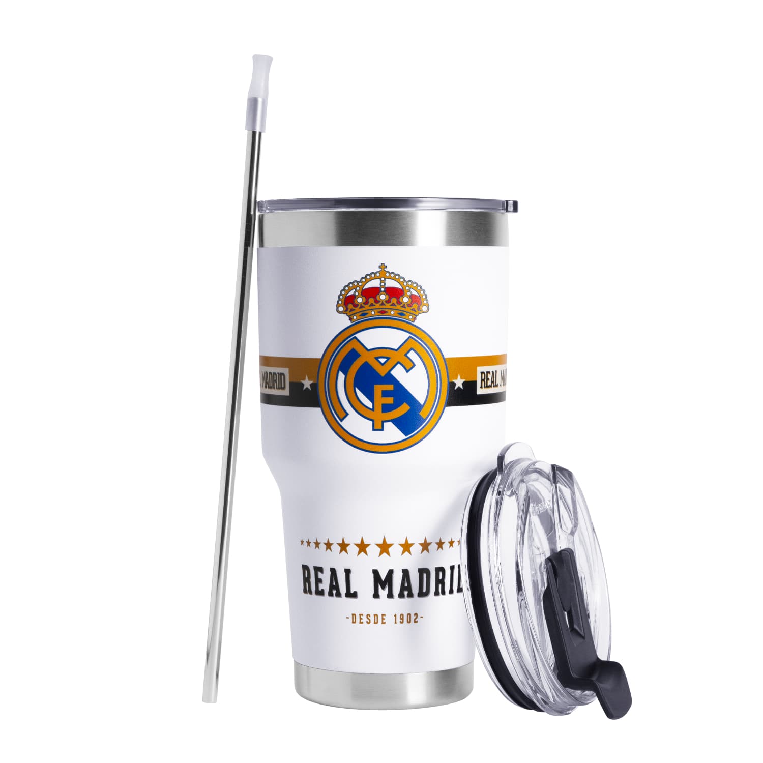 TUMBLER 30 OZ REAL MADRID