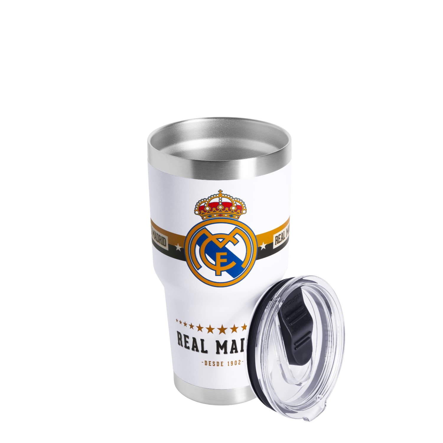 TUMBLER 30 OZ REAL MADRID