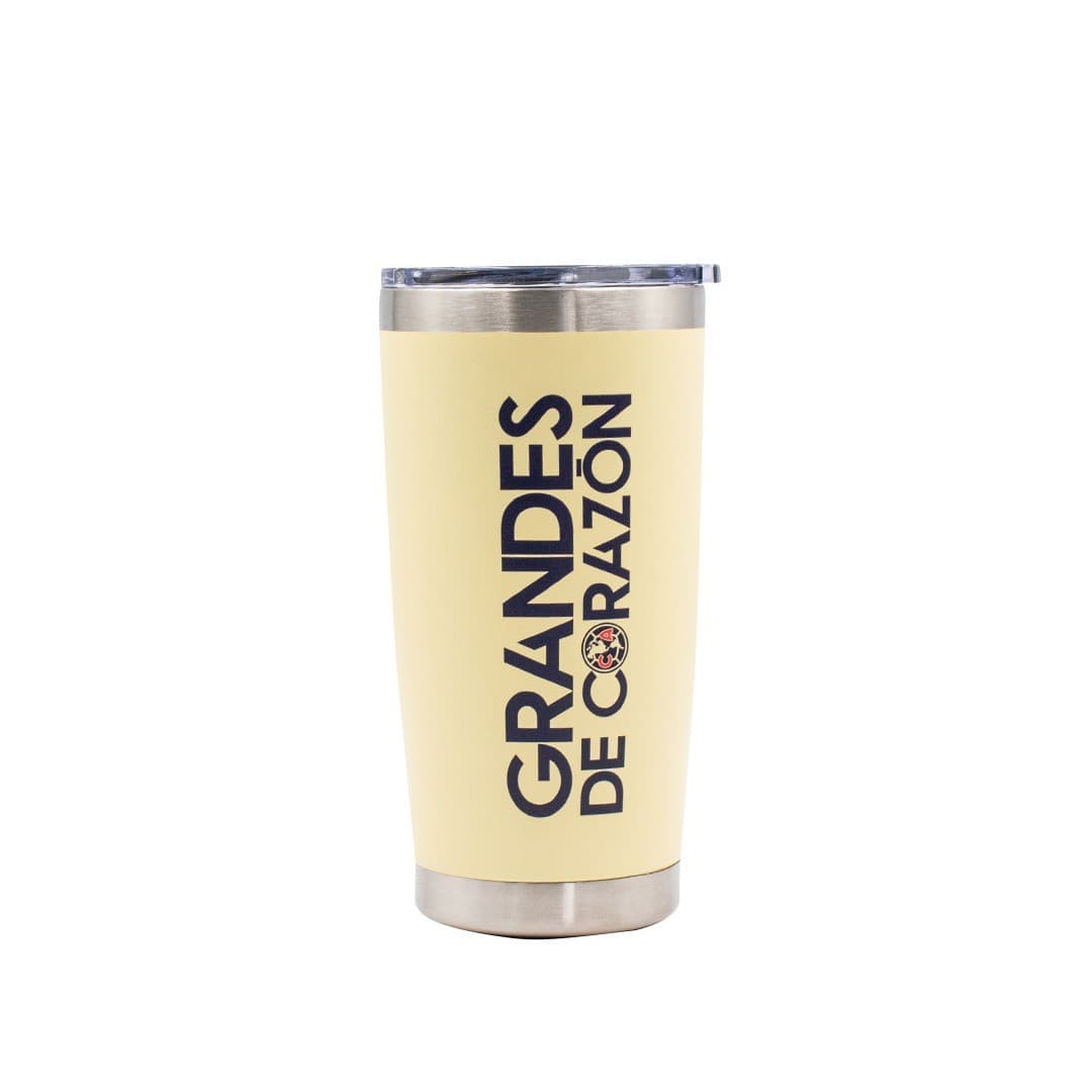 Tumbler | 20 oz | AMÉRICA YELLOW GRANDES DE CORAZÓN