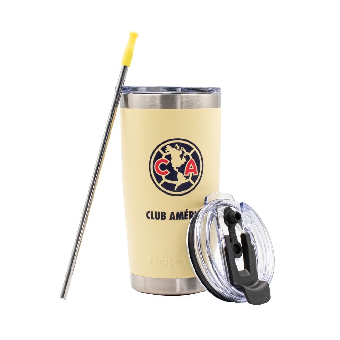 Tumbler | 20 oz | AMÉRICA YELLOW GRANDES DE CORAZÓN