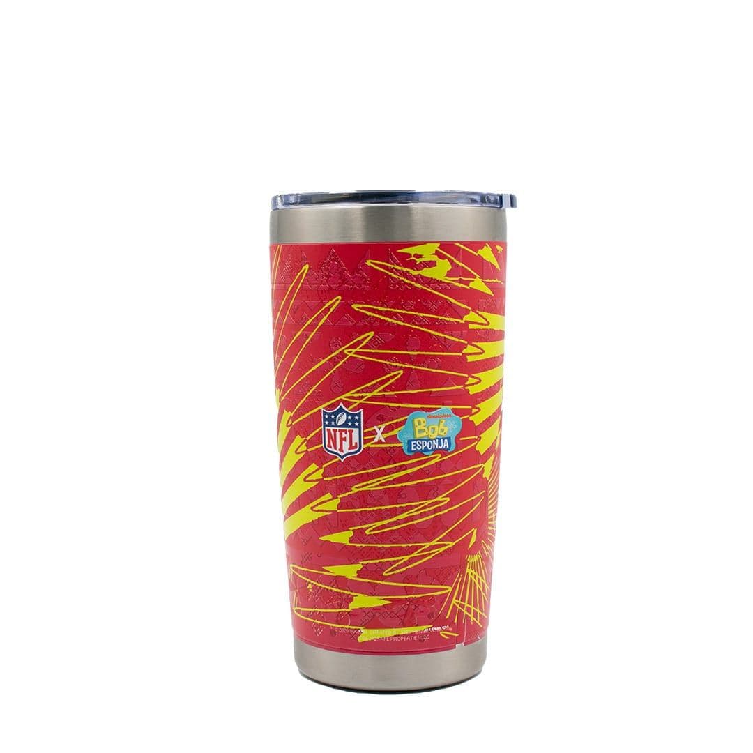 NFL SpongeBob TUMBLER 20 OZ RED