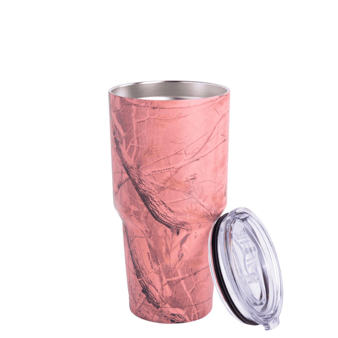 TUMBLER 30 OZ PINK CAMO