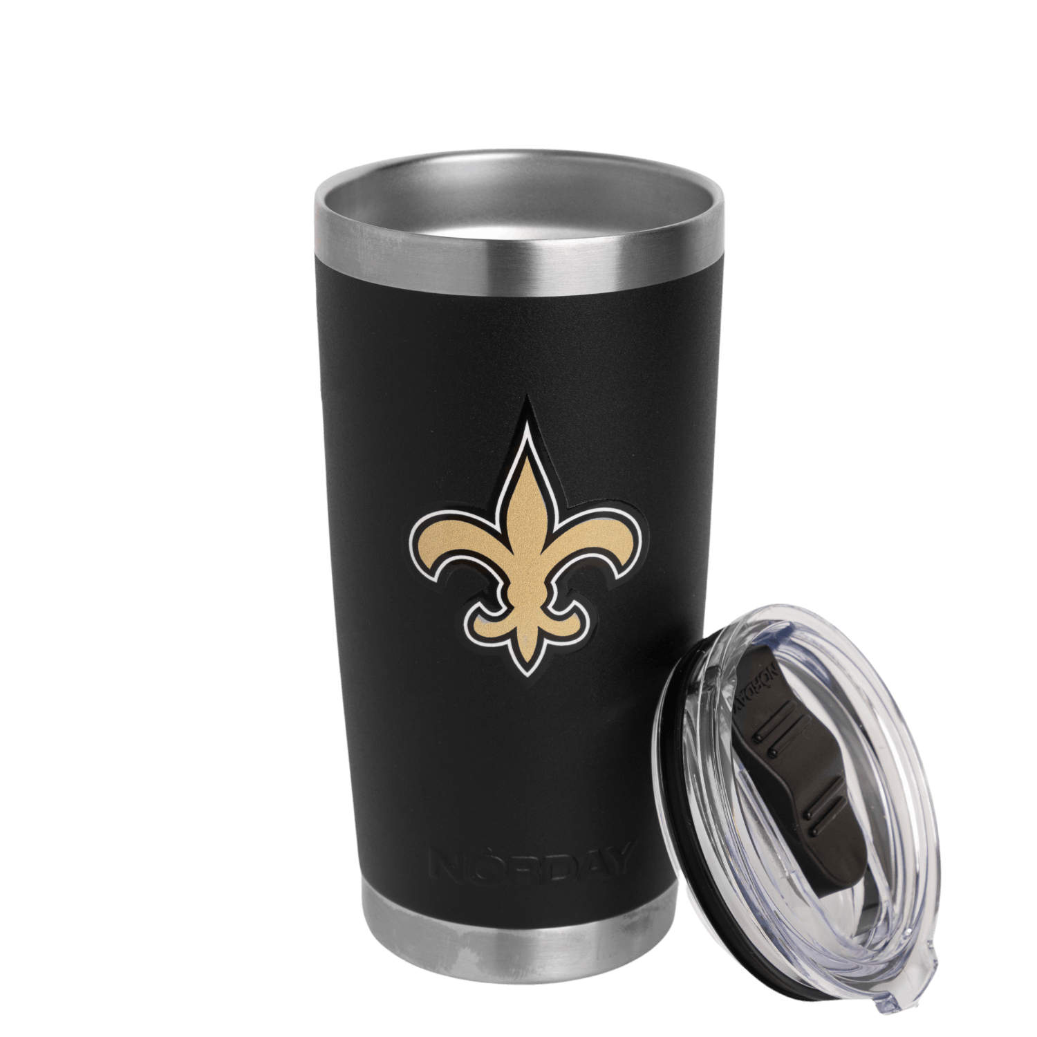 TUMBLER 20OZ BLACK NFL NEW ORLEANS SAINTS