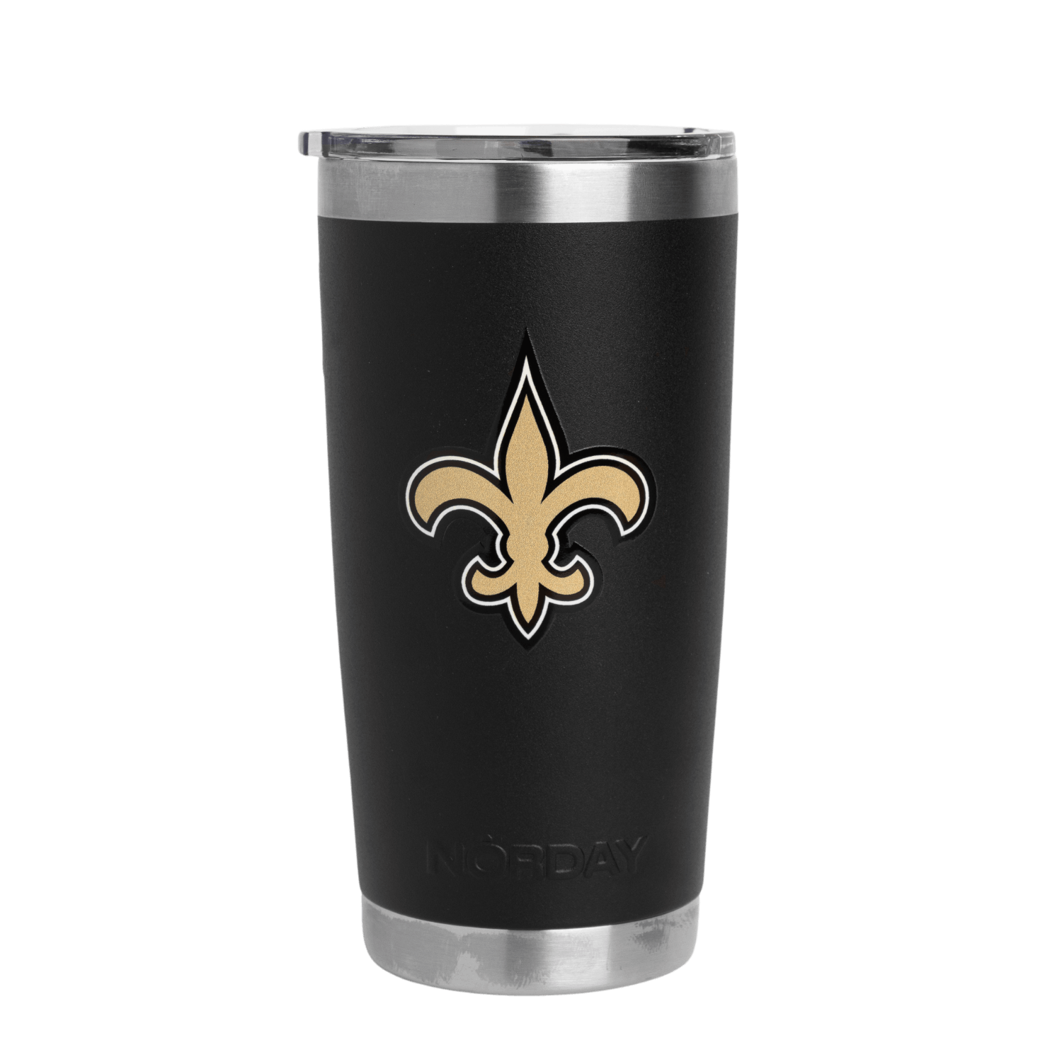 TUMBLER 20OZ BLACK NFL NEW ORLEANS SAINTS