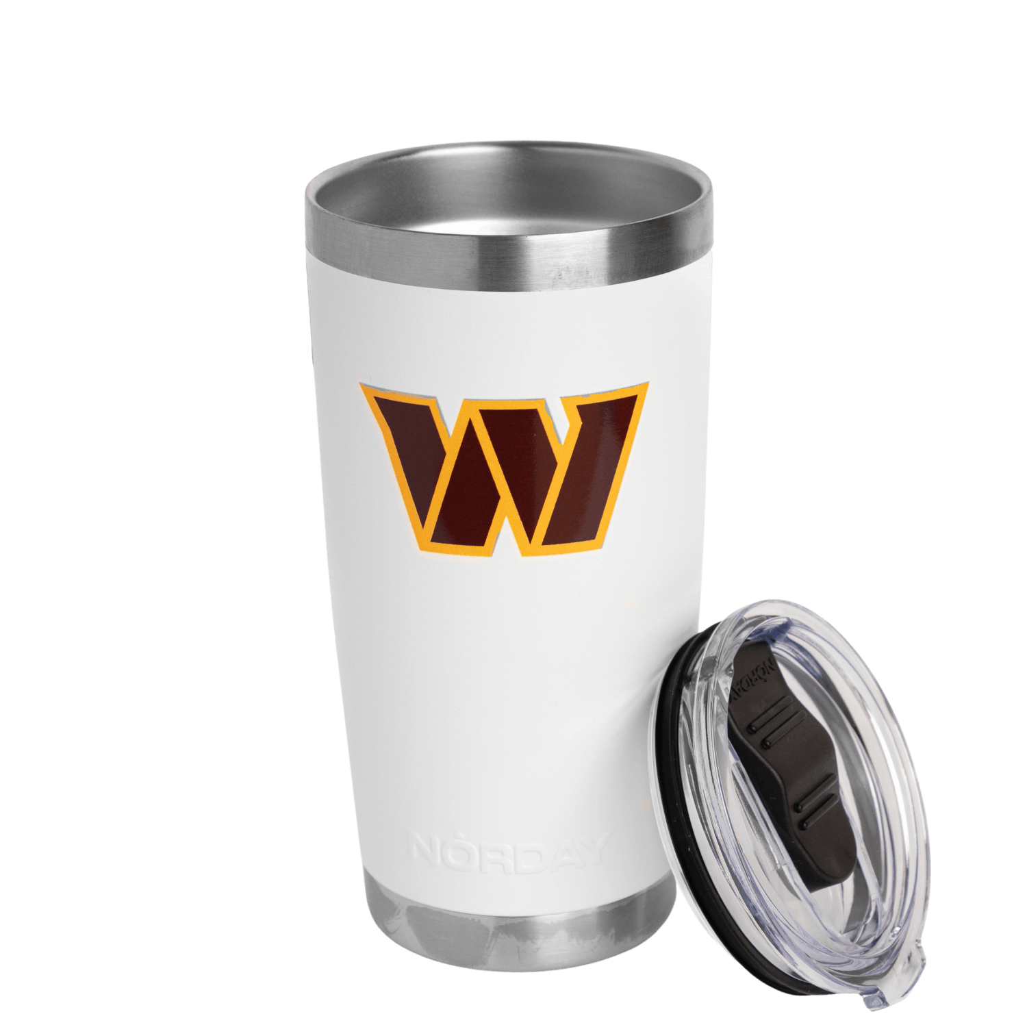 TUMBLER 20OZ WHITE NFL WASHINGTON COMMANDERS