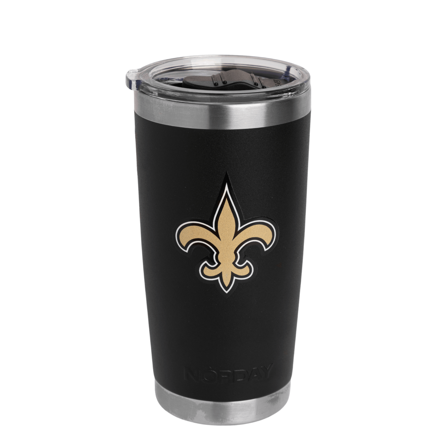 TUMBLER 20OZ BLACK NFL NEW ORLEANS SAINTS