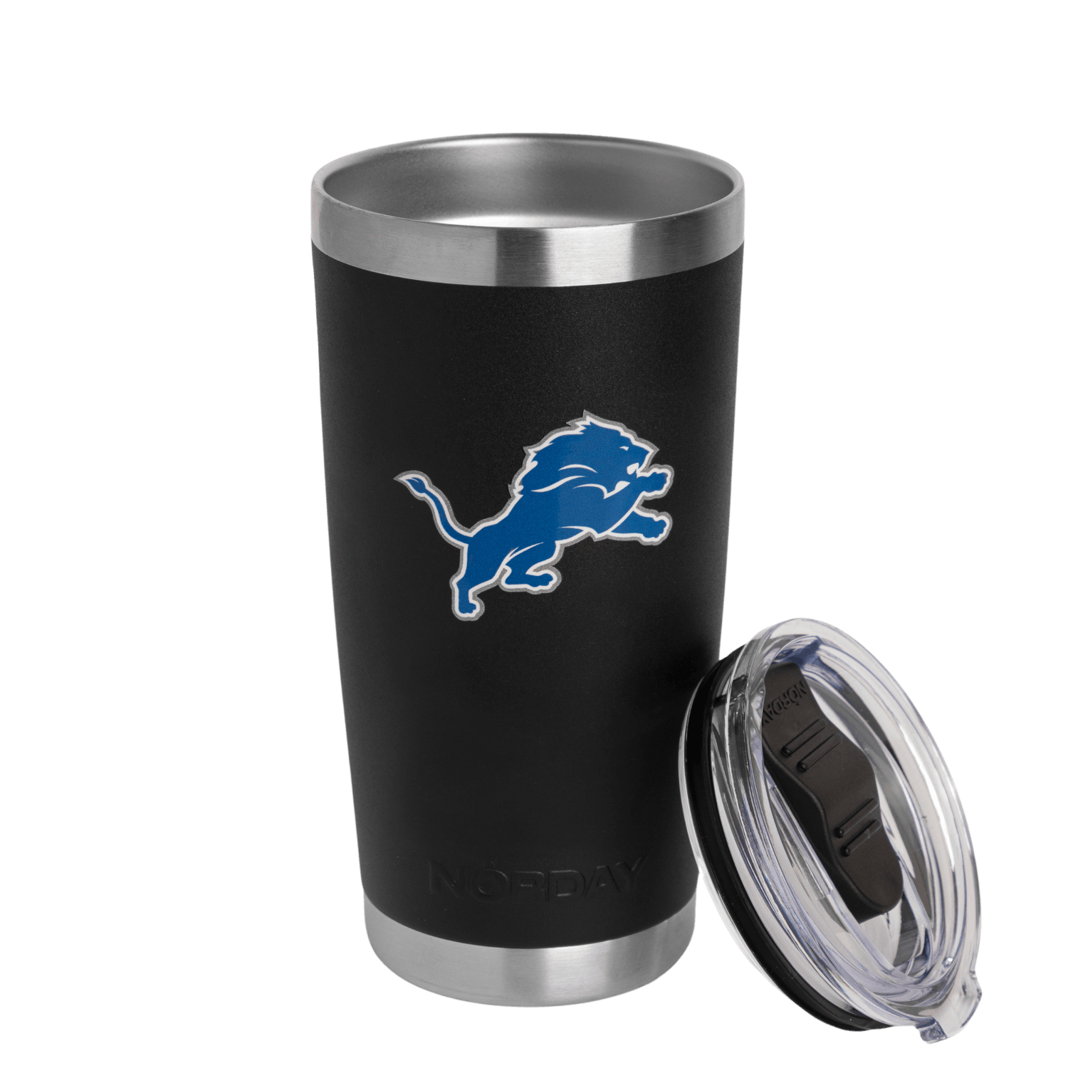 TUMBLER 20OZ BLACK NFL DETROIT LIONS