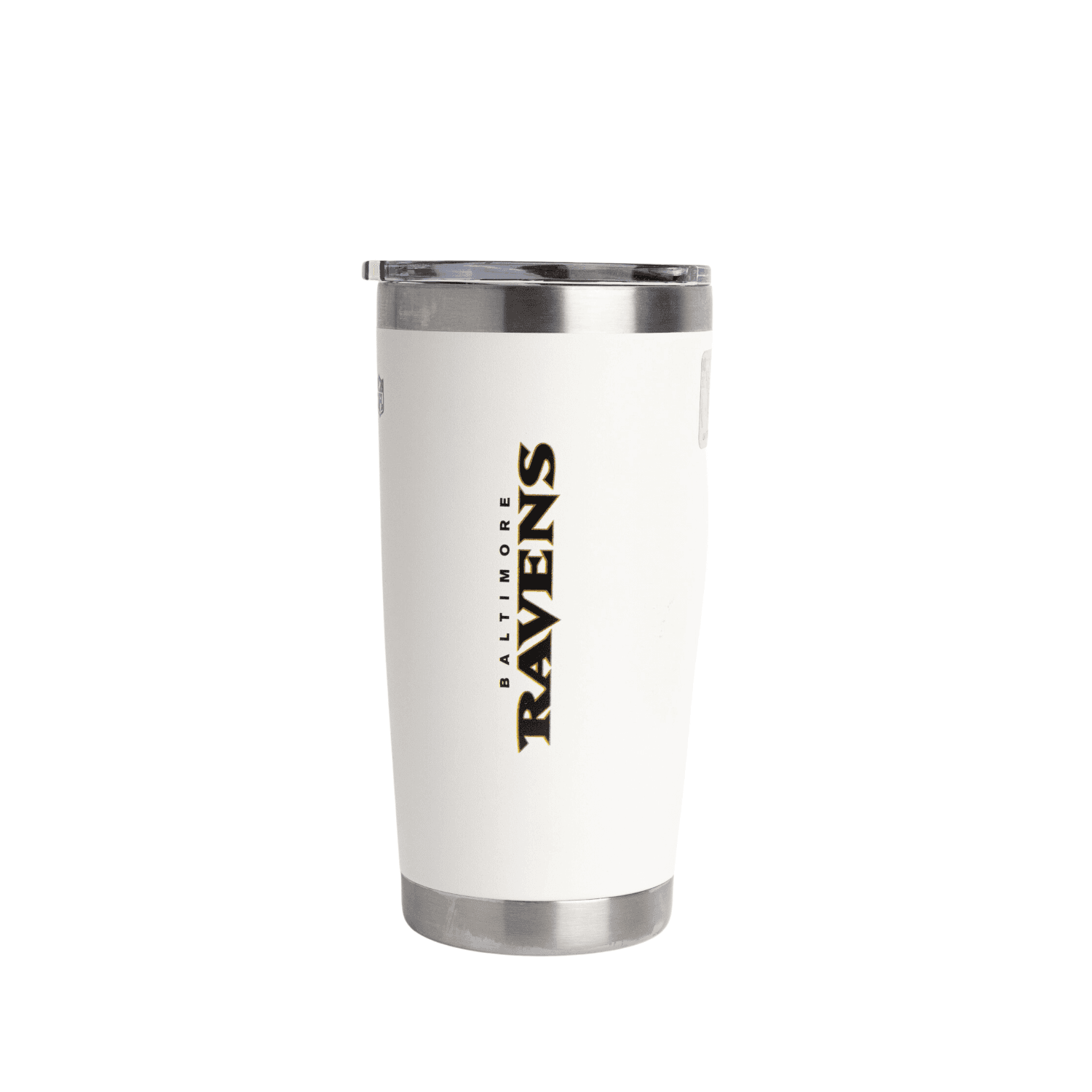 Tumbler 20oz White NFL Baltimore Ravens